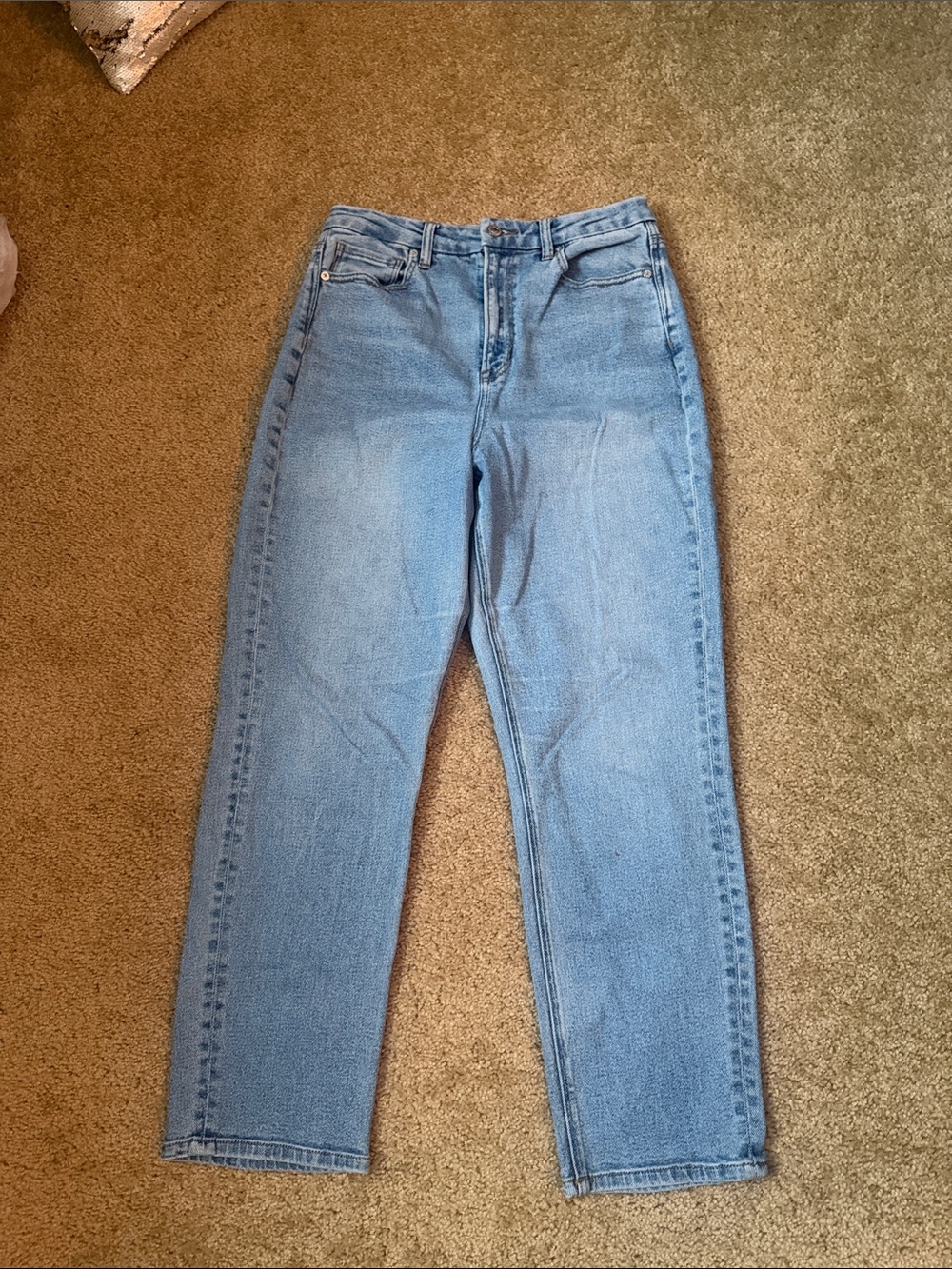 American Eagle Outfitters Ultra High Rise Straight Leg Stretch Jeans